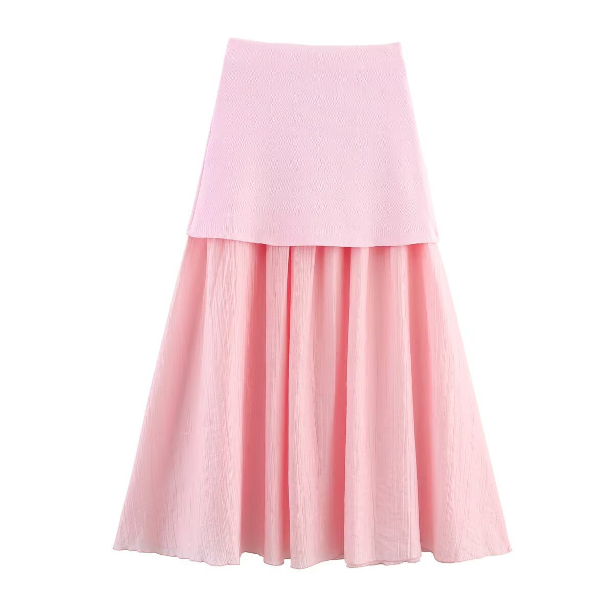 SET CHARLOTTE  ROSA CHALECO + FALDA