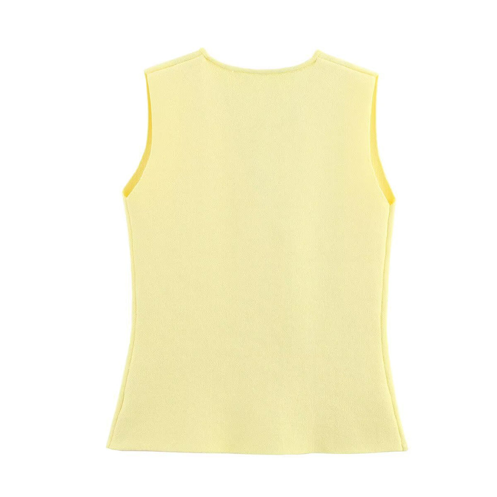 CHALECO AMARILLO ELENA