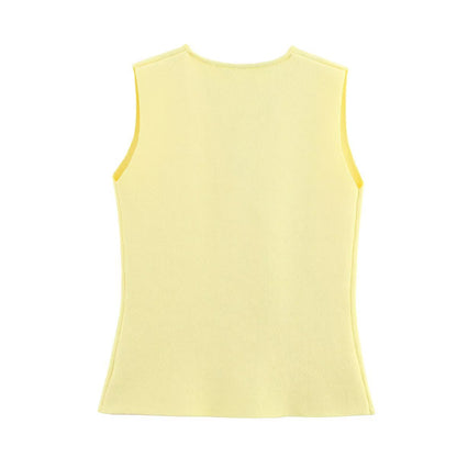 CHALECO AMARILLO ELENA