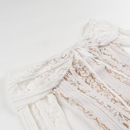VESTIDO MINI VALENTINA WHITE
