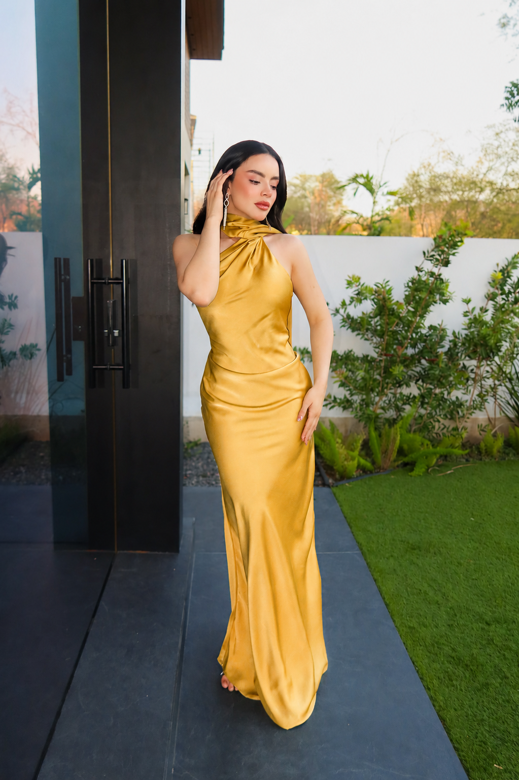 VESTIDO MAXI AMIRA YELLOW