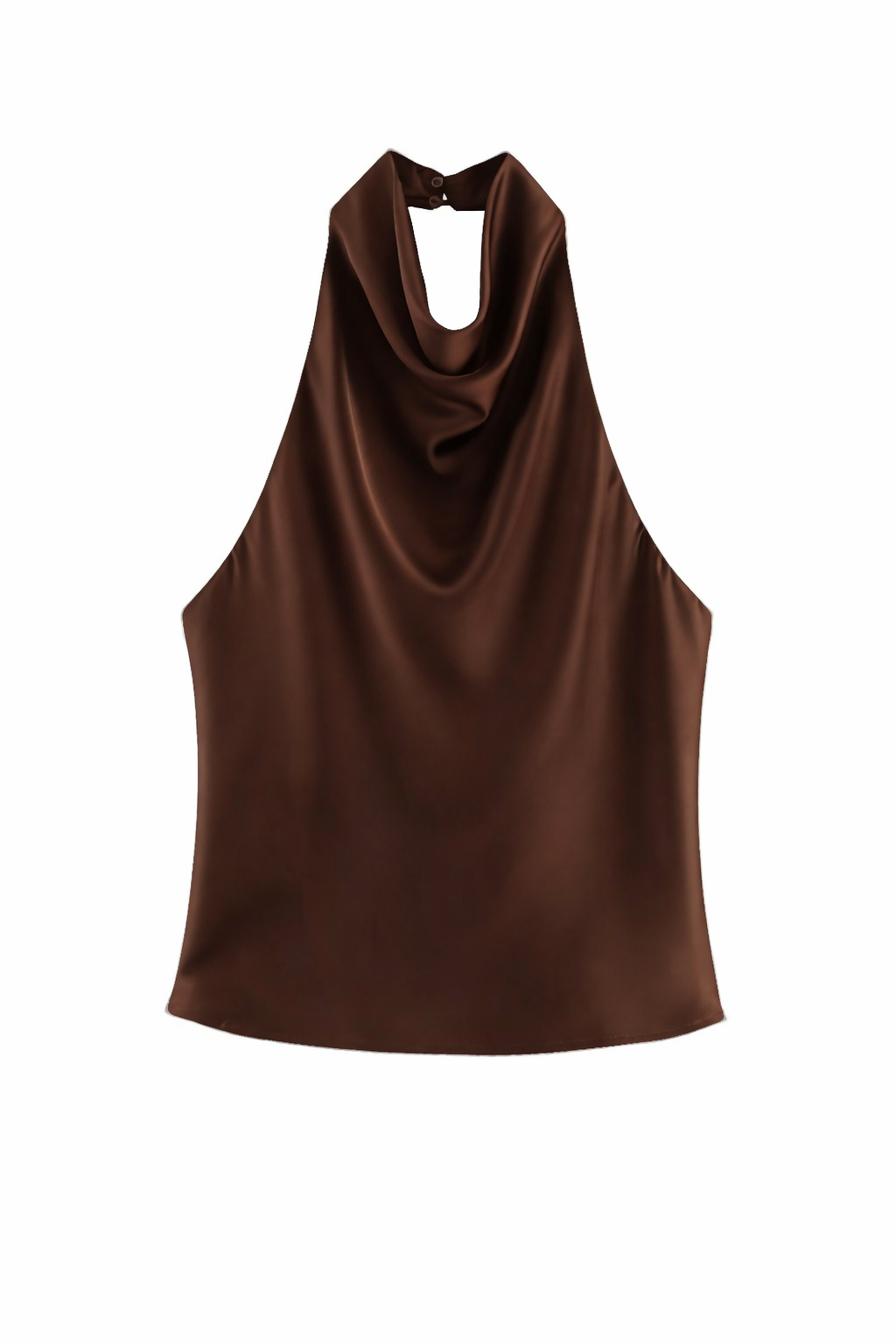 BLUSA LYN HALTER SATIN