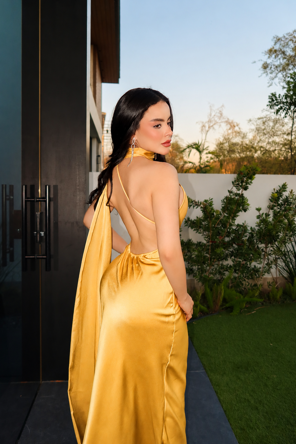 VESTIDO MAXI AMIRA YELLOW