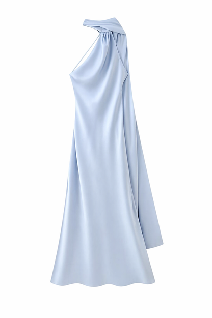 VESTIDO  MAXI AMIRA SKY BLUE
