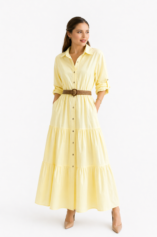 VESTIDO ELISE YELLOW
