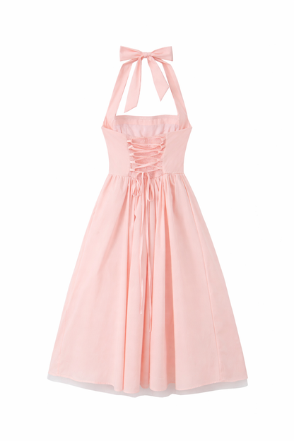 VESTIDO MIDI AMÉLIE PINK