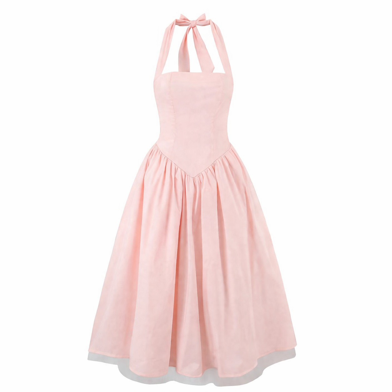 VESTIDO MIDI AMÉLIE PINK