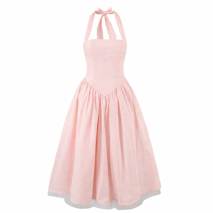 VESTIDO MIDI AMÉLIE PINK