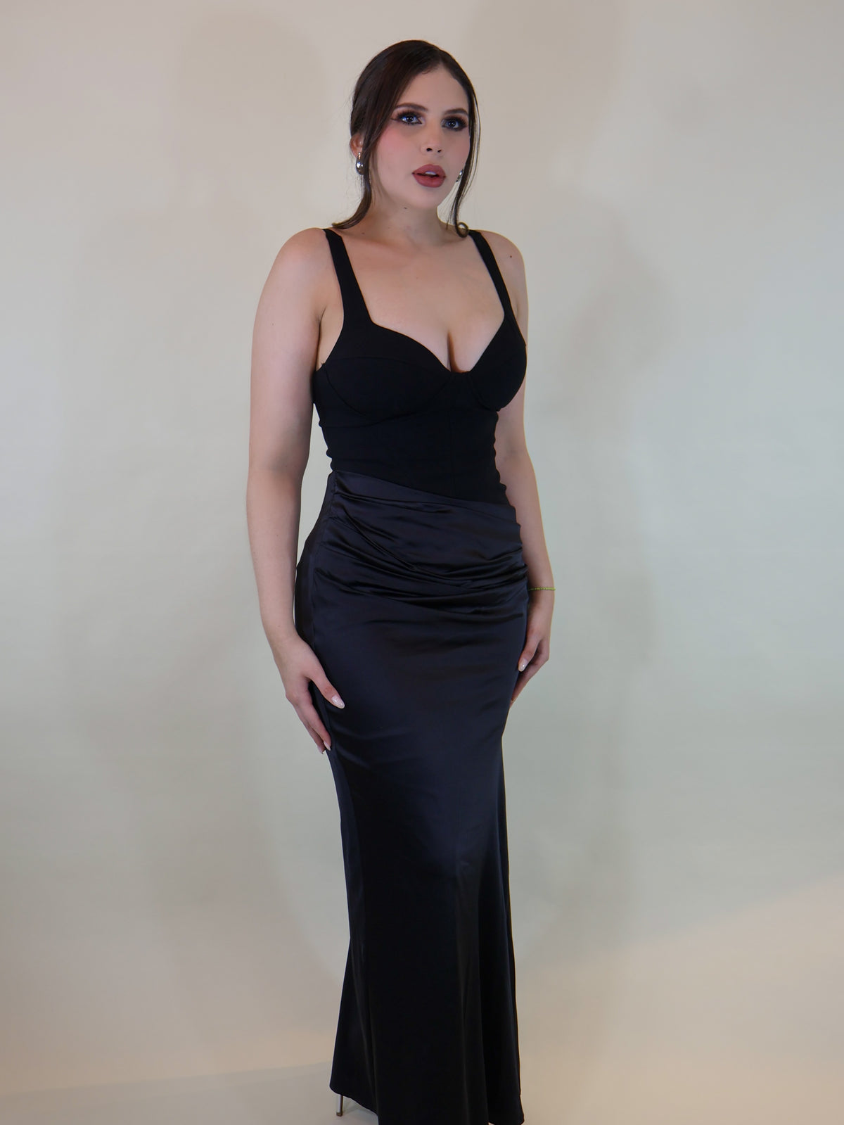 VESTIDO MEGAN MAXI BLACK