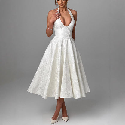 VESTIDO ROSALIND CORSET WHITE
