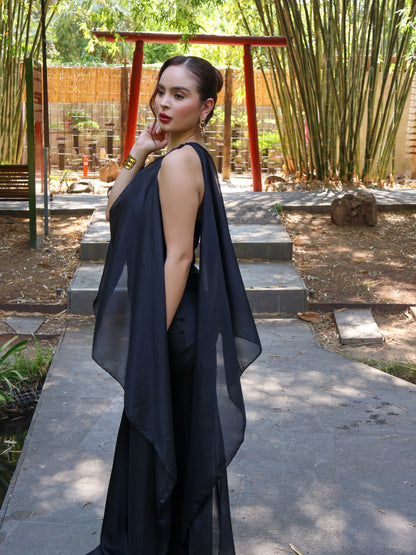 VESTIDO MAXI LORREINE BLACK