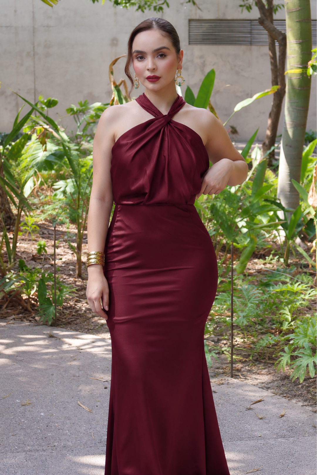 VESTIDO EDNA TINTO MAXI