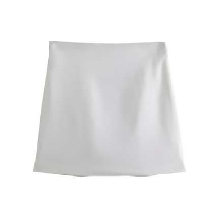 FALDA BLANCA CORTA