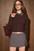 CONJUNTO LAUREL  CARDIGAN+ SHORT FALDA
