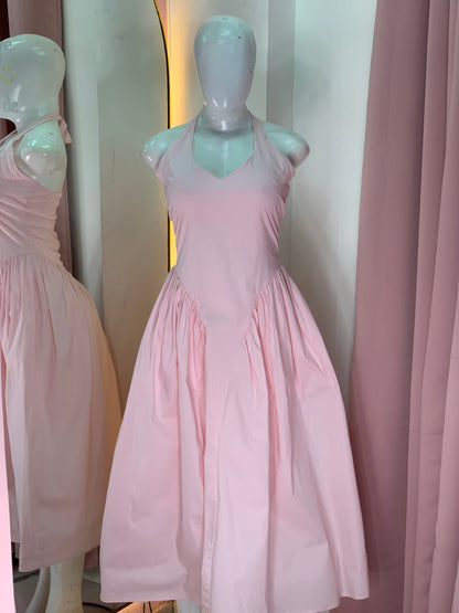 VESTIDO MIDI ELISA PINK