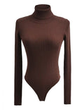 BODY LIA CAFÉ CON CUELLO