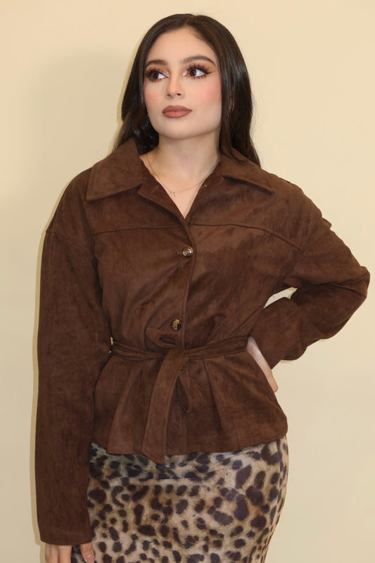 CHAQUETA GINEBRA CAFÉ