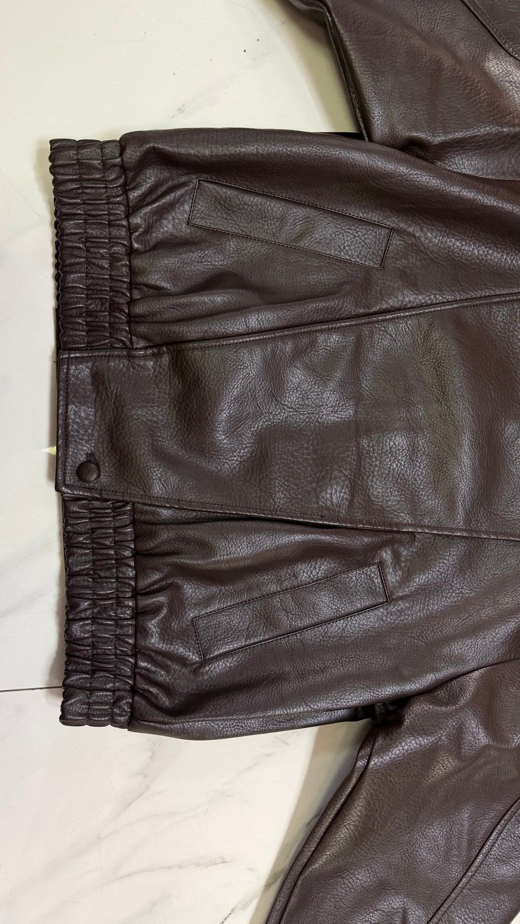 CHAQUETA VINYPIEL KASSY CAFÉ