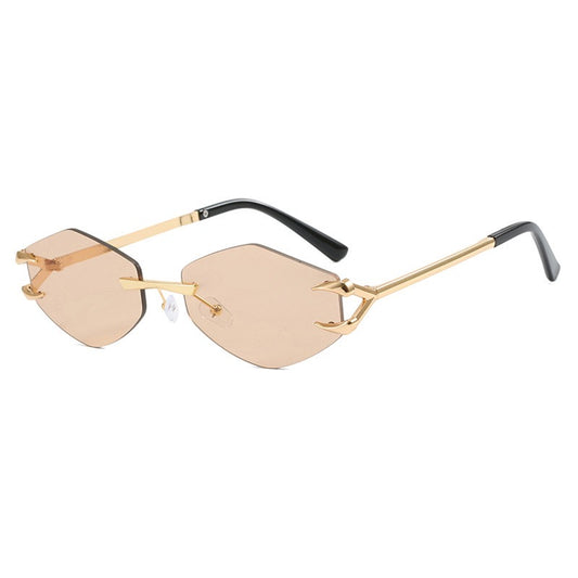 LENTE INSPO CARTIER CAFÉ CLARO CON DORADO