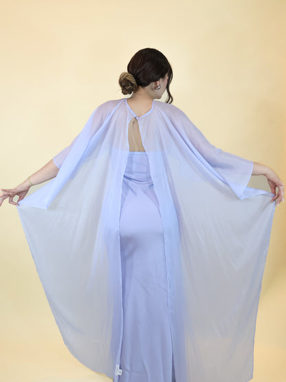 VESTIDO MAXI CASSIE LIGHT BLUE