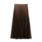 FALDA KAIA MIDI CAFÉ