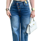 PANTALON VIBRANT BOTONES ASIMETRICOS