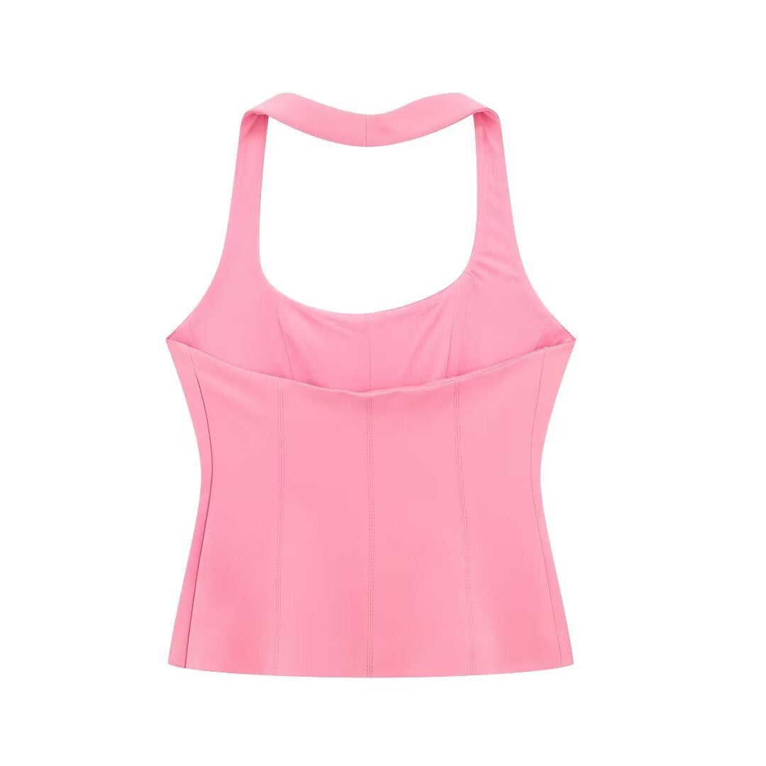 TOP AZUL CIELO KATE