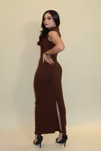 VESTIDO MARTHA CAFÉ