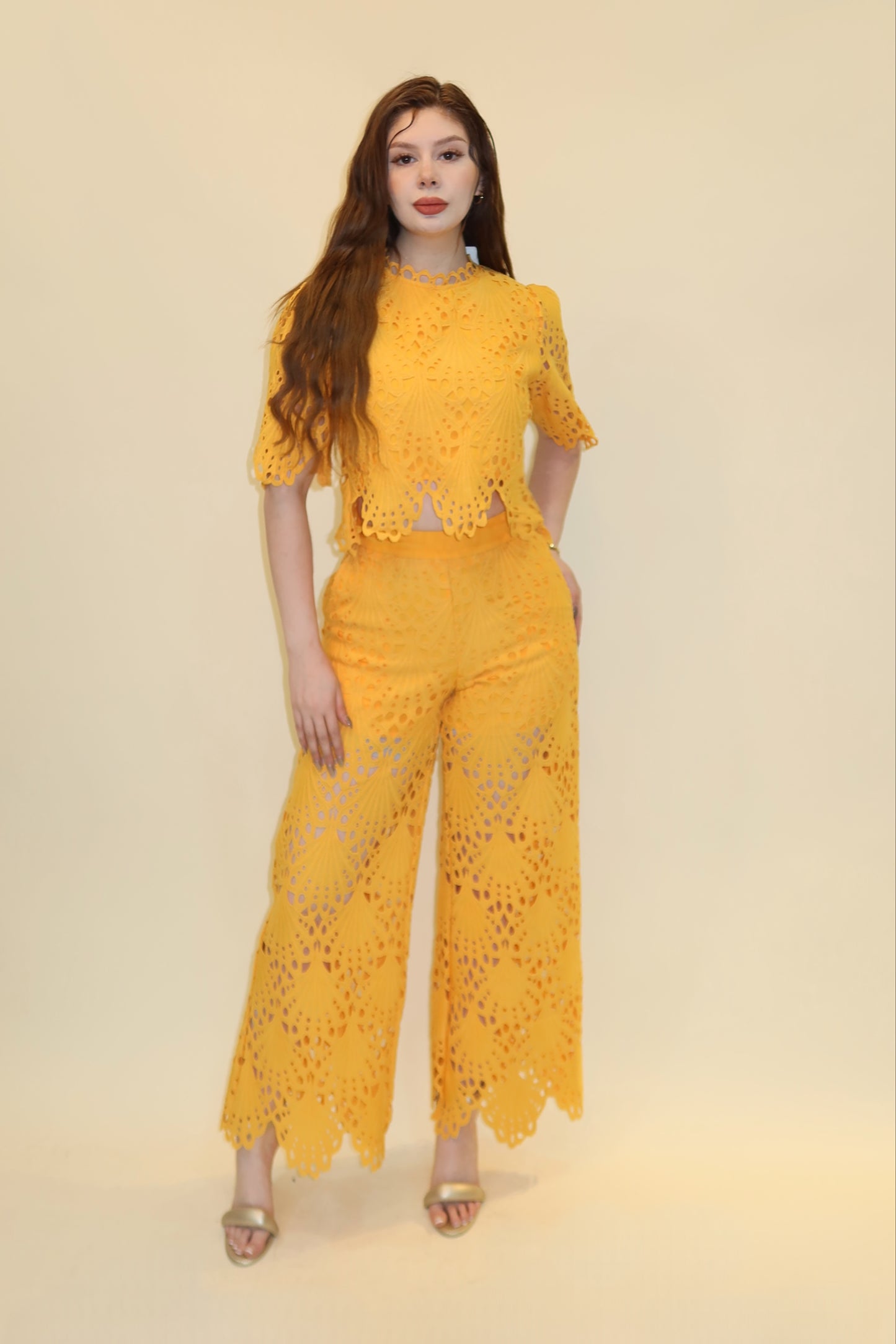 ARABELLA COTTON SET NARANJA