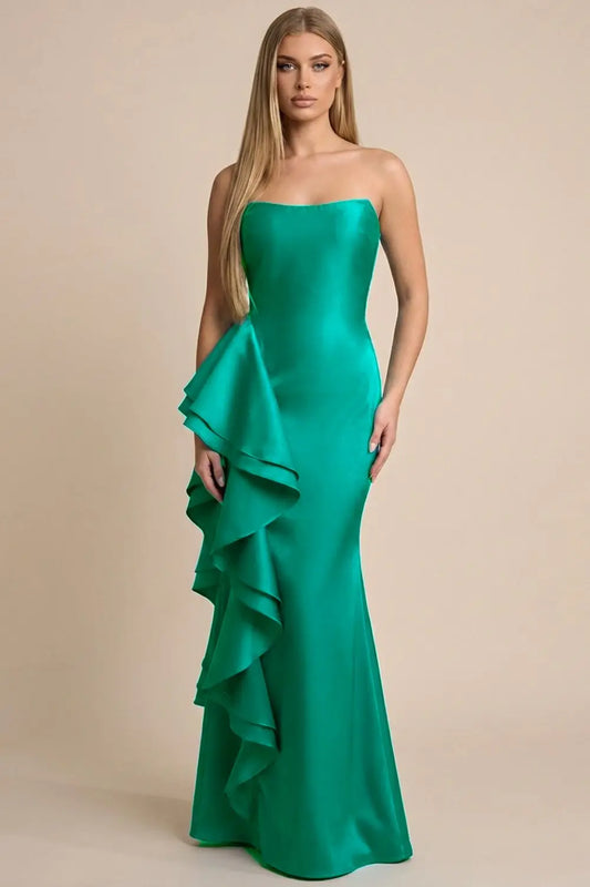 VESTIDO MAXI JOLIE TEAL