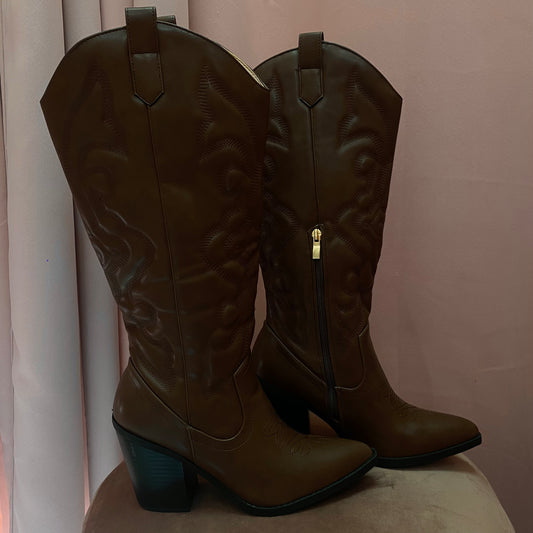 BOTA VAQUERA ARIZONA BROWN