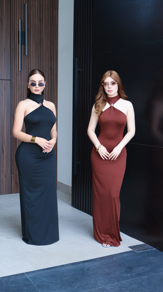 VESTIDO MAXI BRIELLE NEGRO