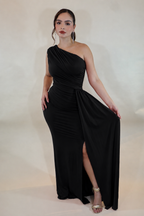 VESTIDO EVRA MAXI NEGRO