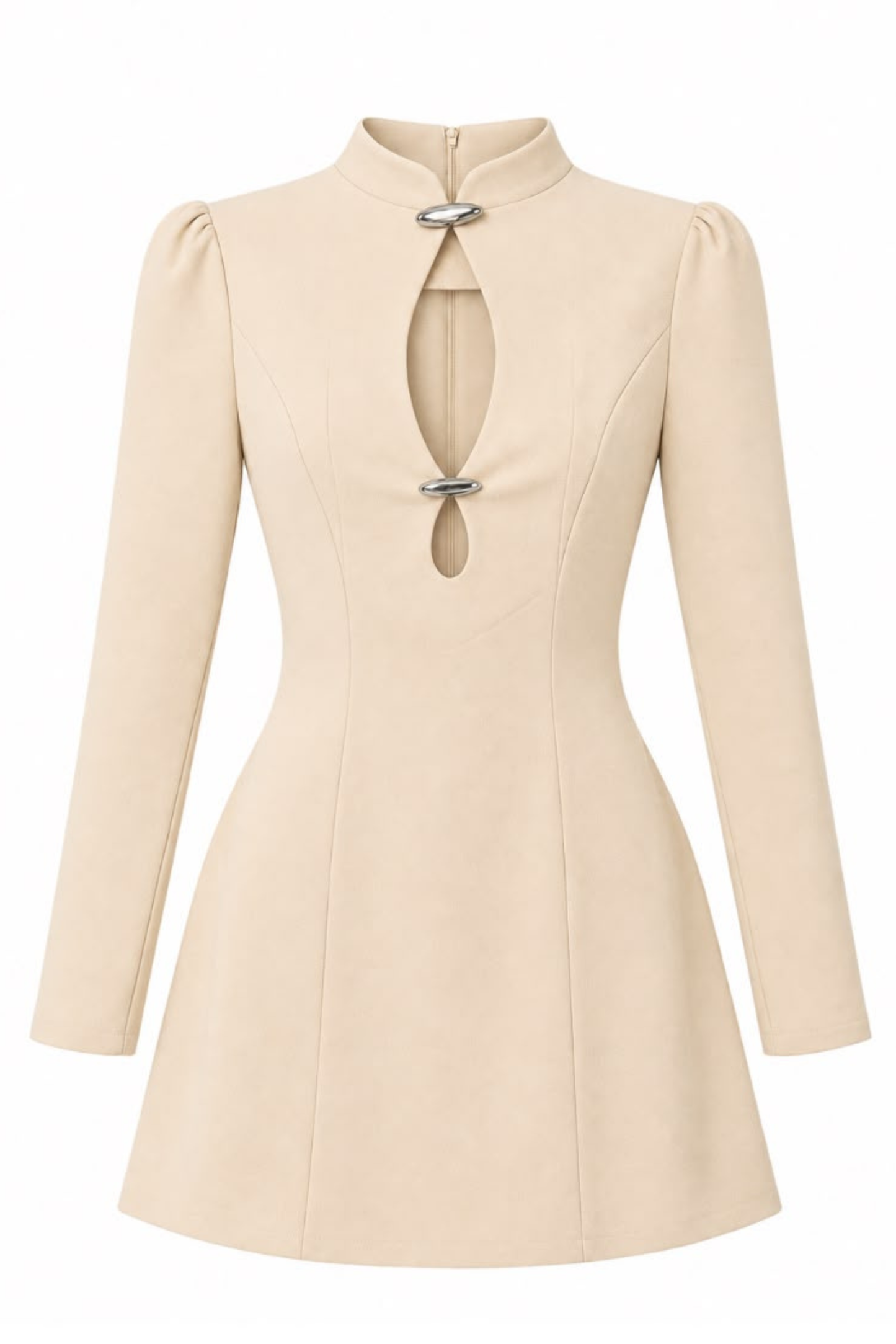 VESTIDO FIORELLA BEIGE
