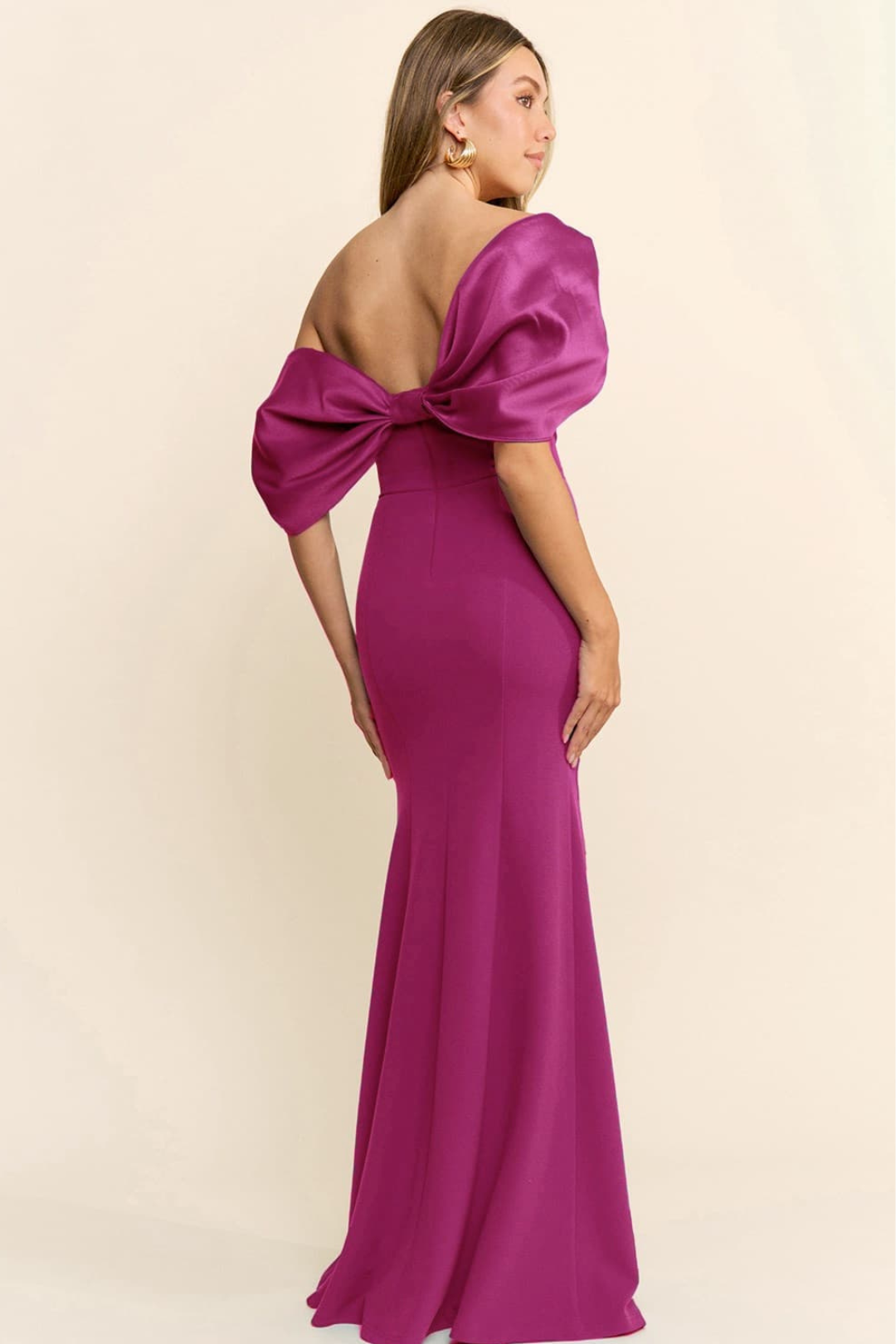 VESTIDO ELIN PLUM MAXI