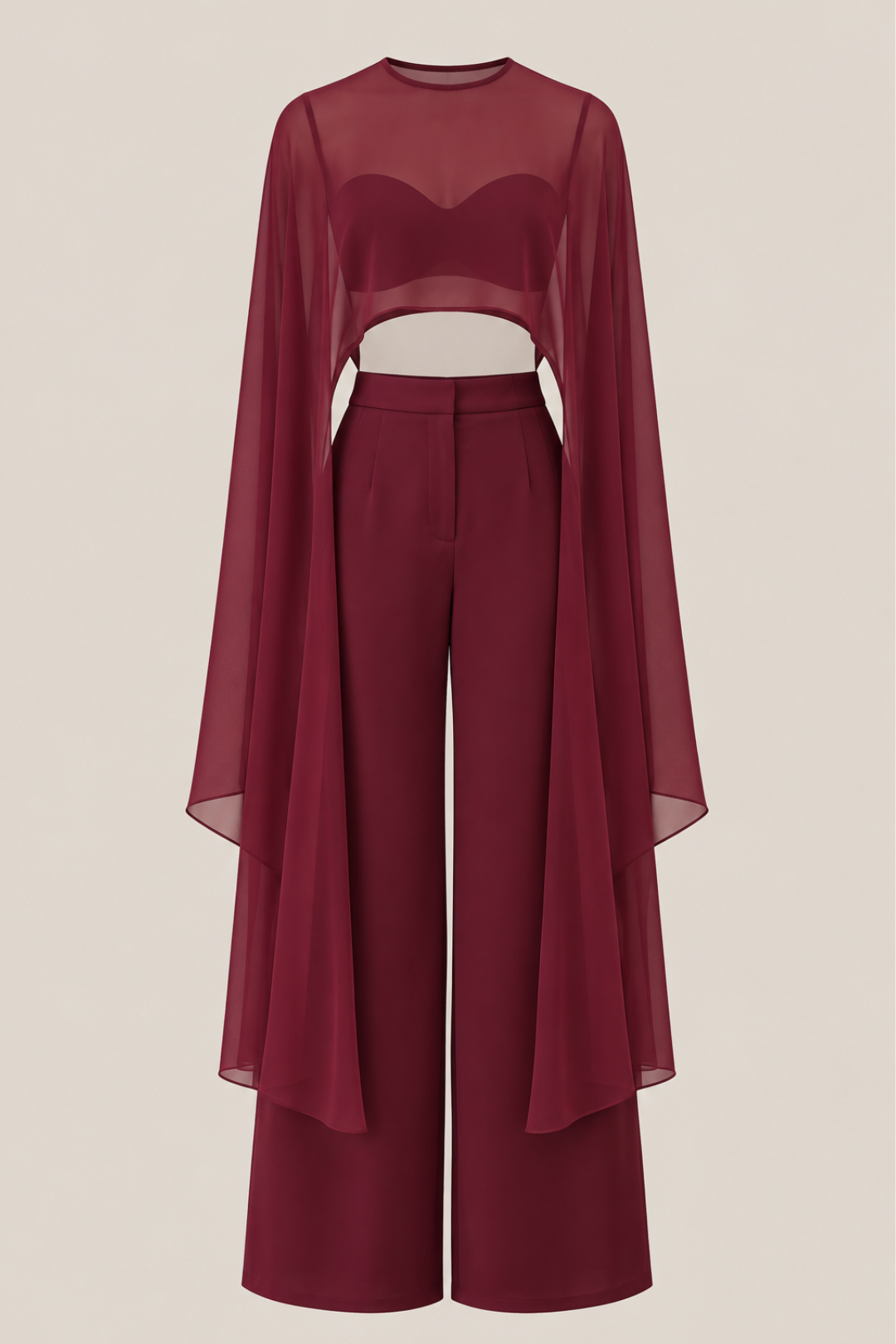 SET LIVIER BURGUNDY