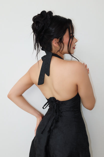 VESTIDO ROSALIND CORSET BLACK