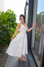 VESTIDO MIDI VICTORIA BLANCO