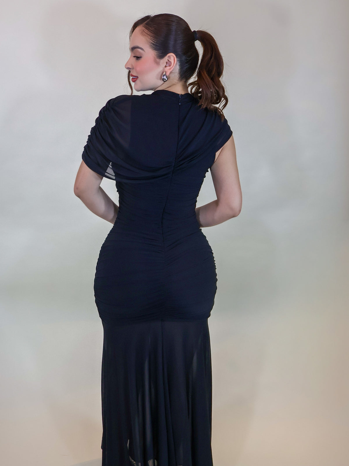 VESTIDO MARISON MAXI NEGRO