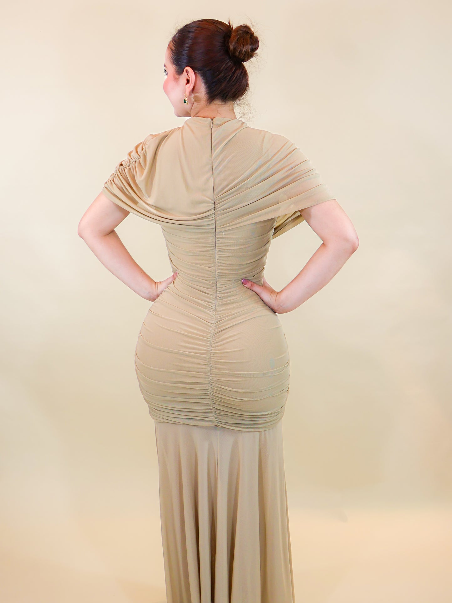 VESTIDO MARISON MAXI SAND