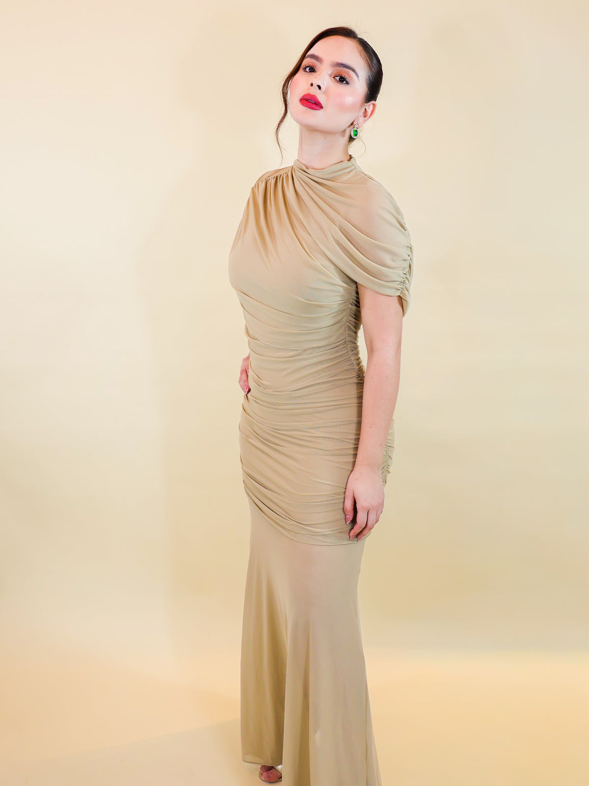 VESTIDO MARISON MAXI SAND