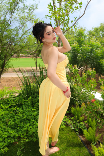 VESTIDO ALINE YELLOW