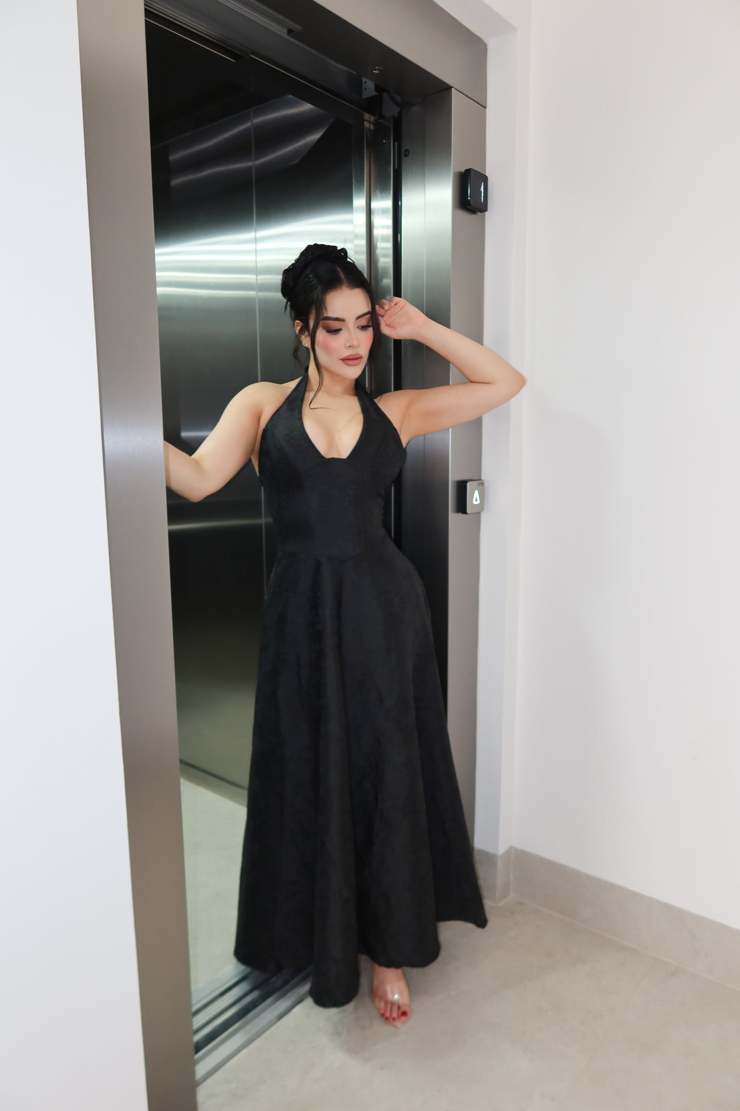 VESTIDO ROSALIND CORSET BLACK