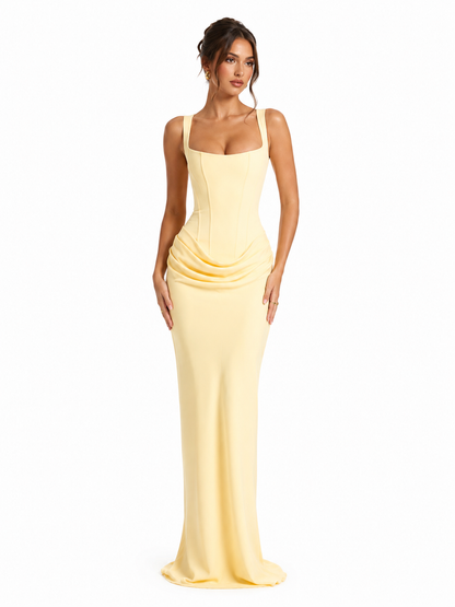 VESTIDO MARSELLA LIGHT YELLOW