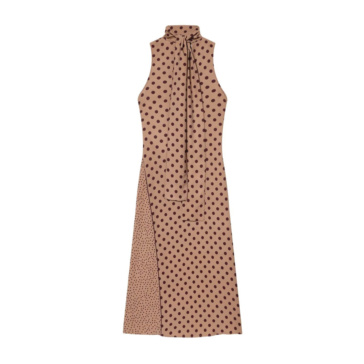 VESTIDO KENDALL POLKA DOT CAFÉ