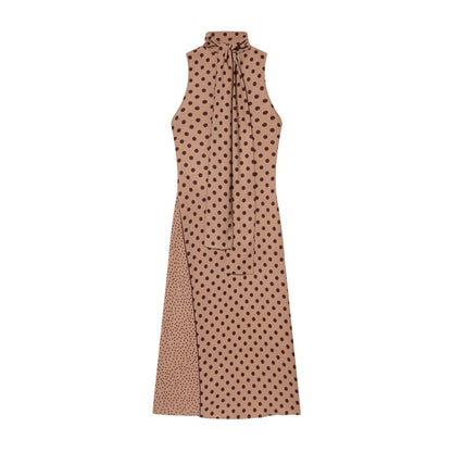 VESTIDO KENDALL POLKA DOT CAFÉ
