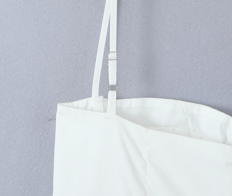 SCARLETT DRESS MIDI BLANCO