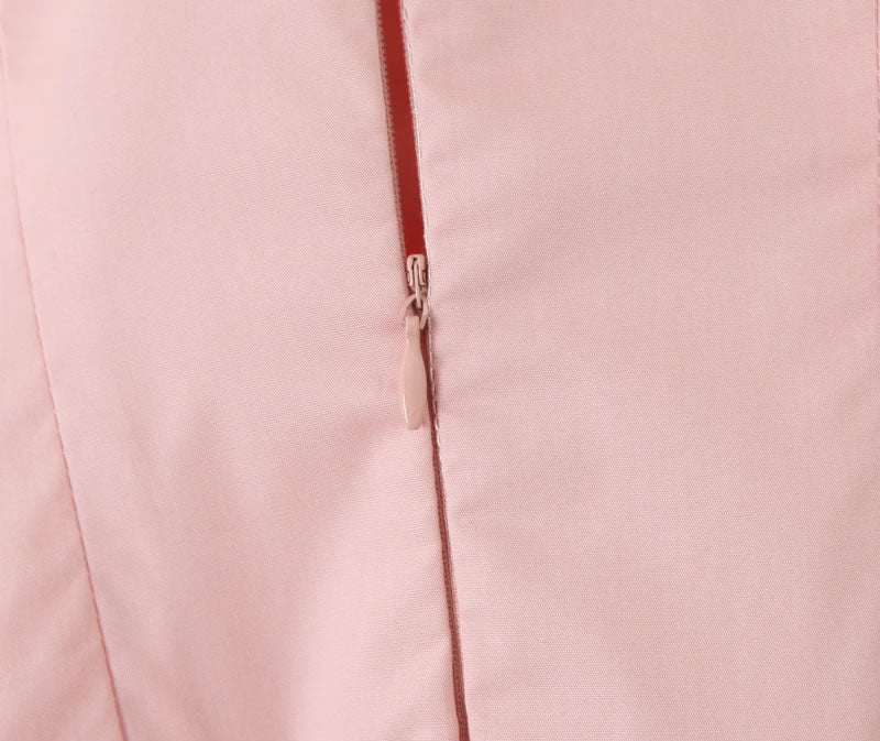 SCARLETT DRESS MIDI ROSA PALO