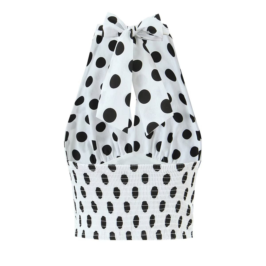 SET ELODIE POLKA BLUSA + FALDA