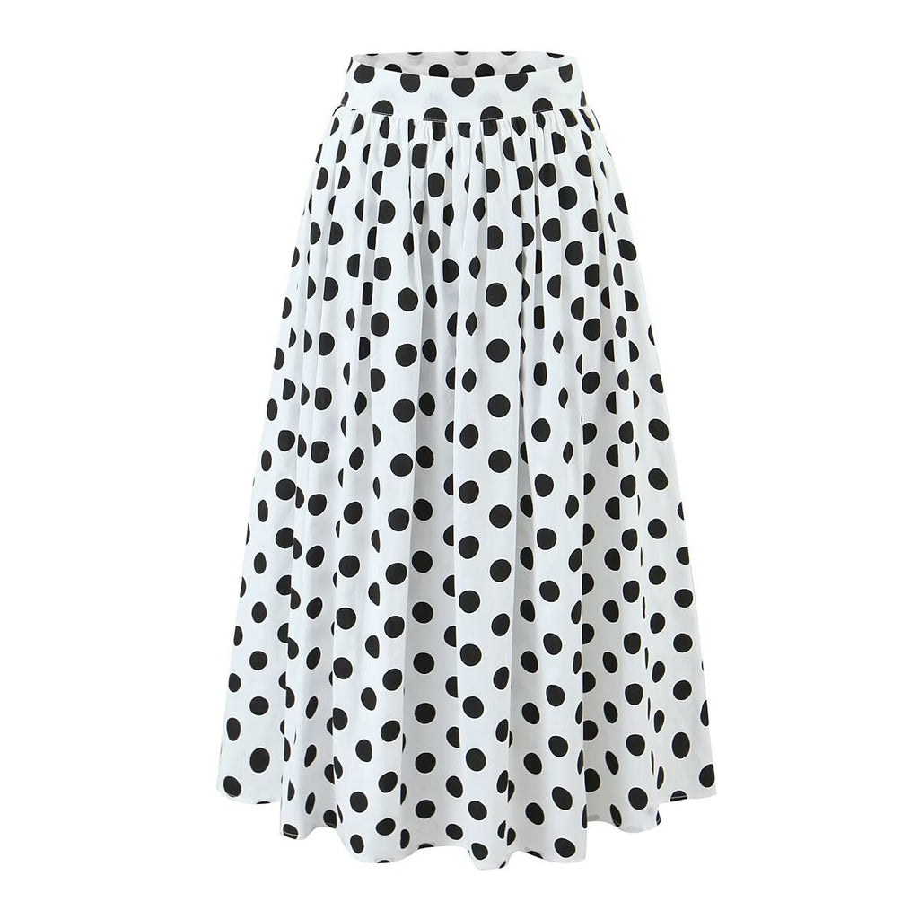 SET ELODIE POLKA BLUSA + FALDA